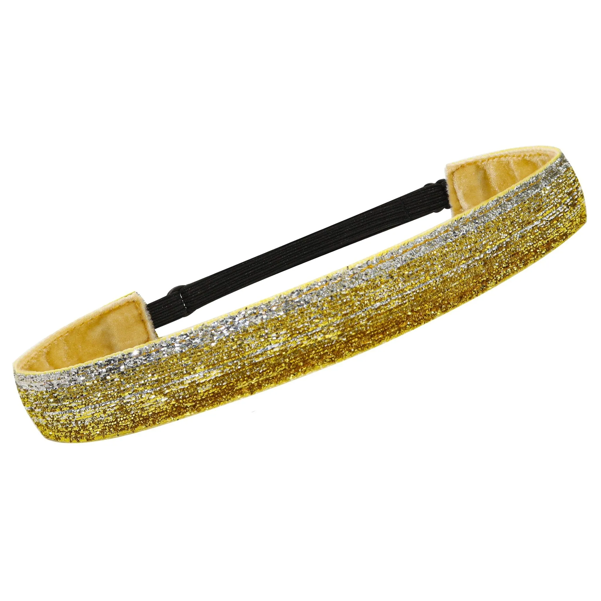 Adjustable No Slip Glitter Headband