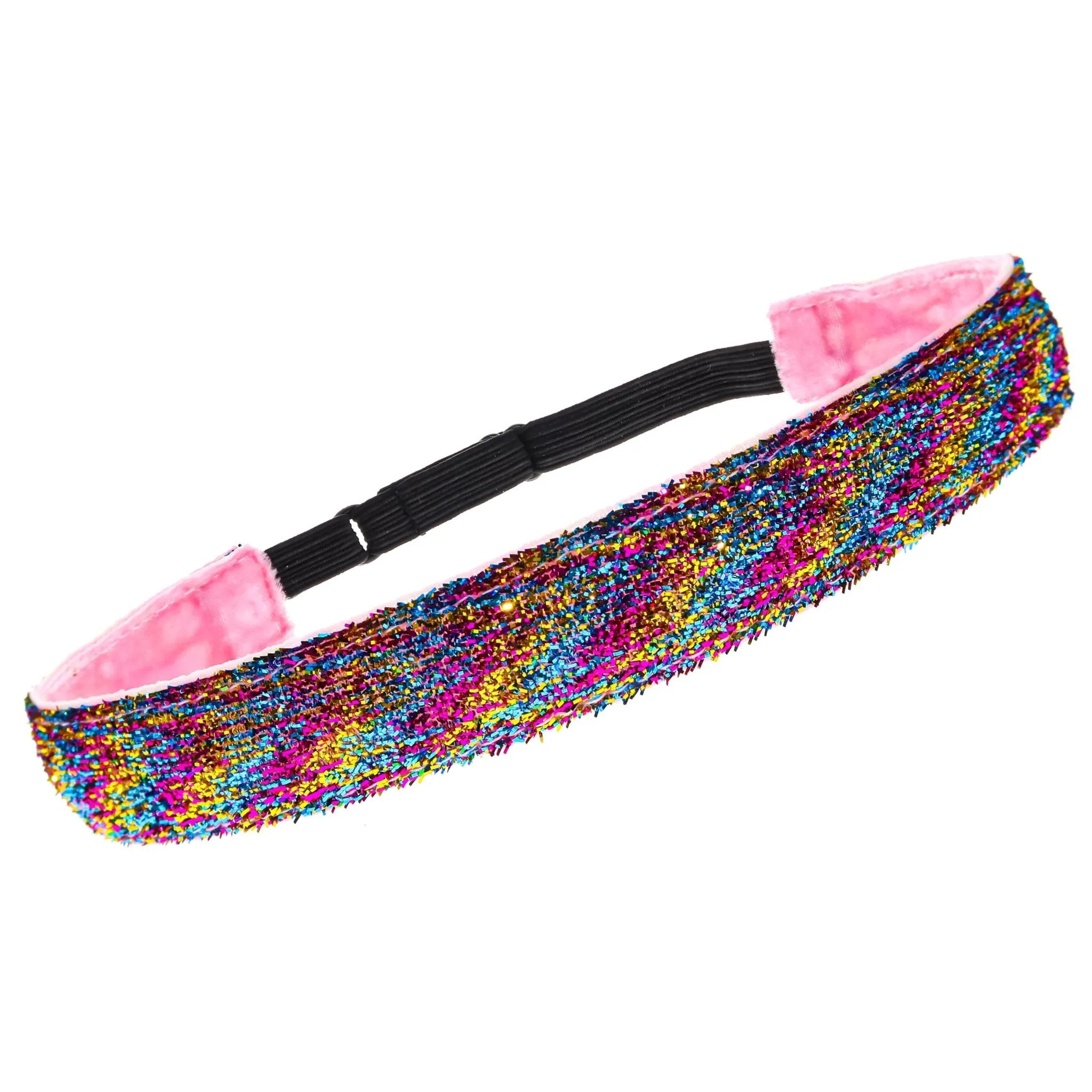 Adjustable No Slip Glitter Headband