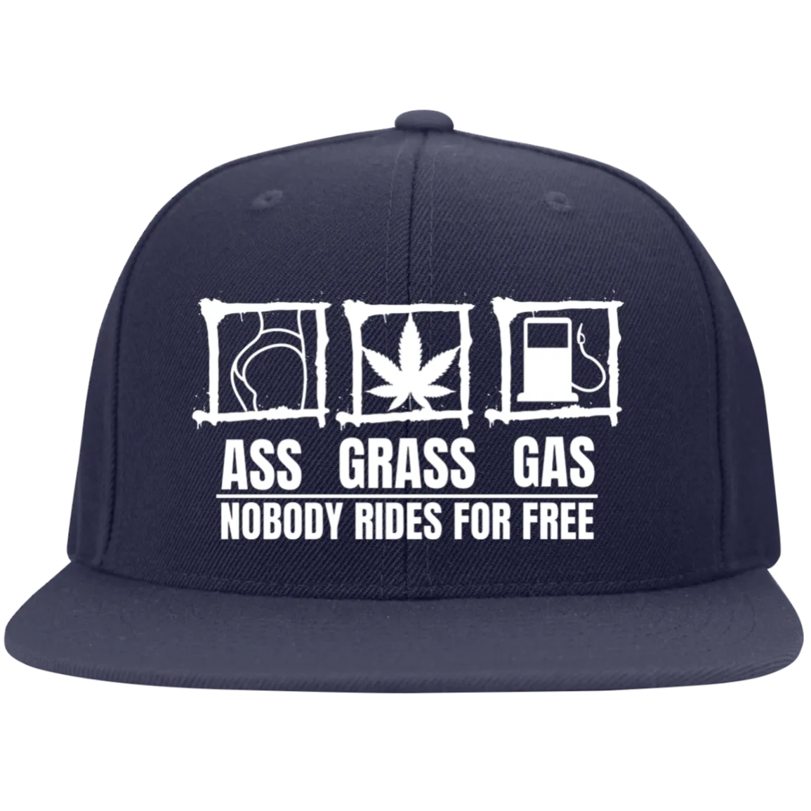 Ass Grass Gas Flexfit Cap