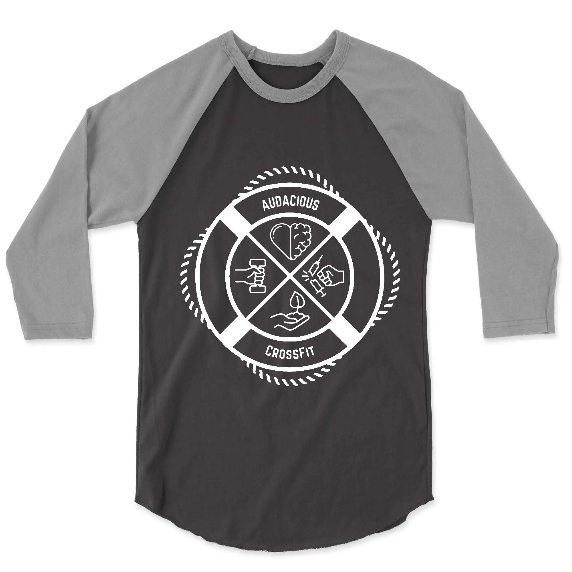 Audacious CrossFit Standard Mens - 3/4 Sleeve