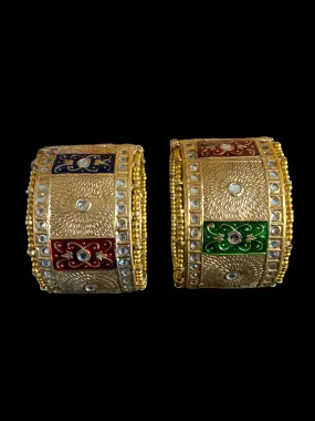 B107 meenakari bangles ( READY TO SHIP )