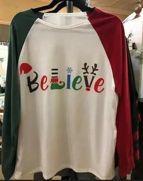 Believe long sleeve shirt