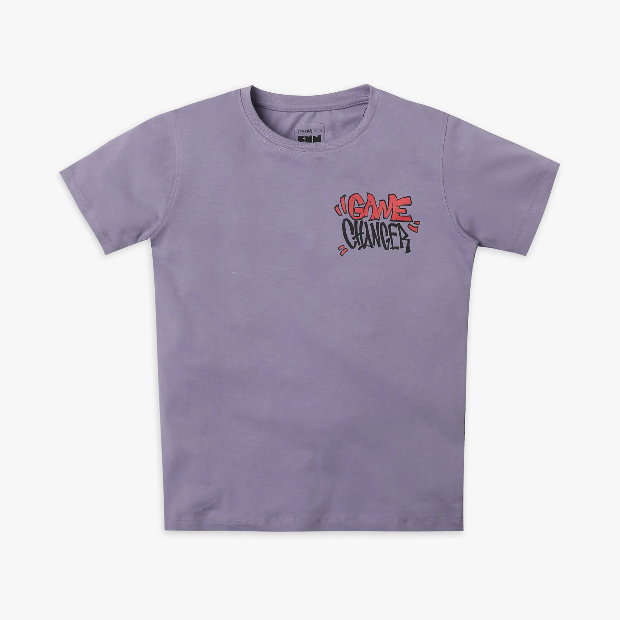 Boy's Regular Fit Printed T-Shirt