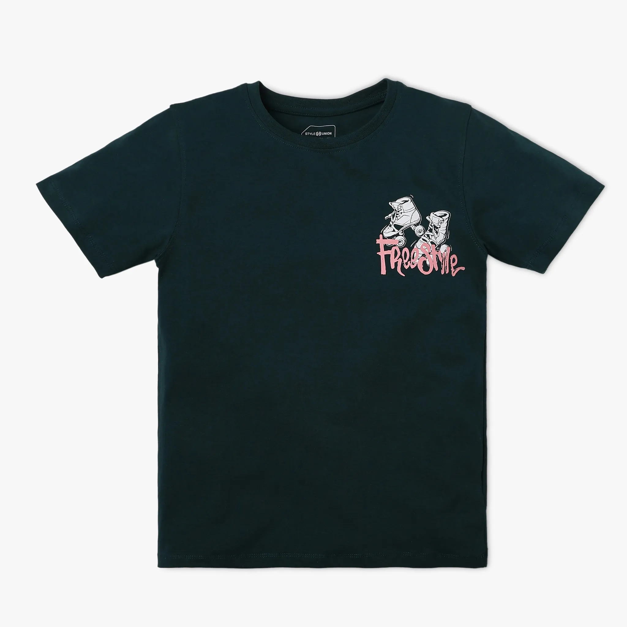 Boy's Regular Fit Printed T-Shirt