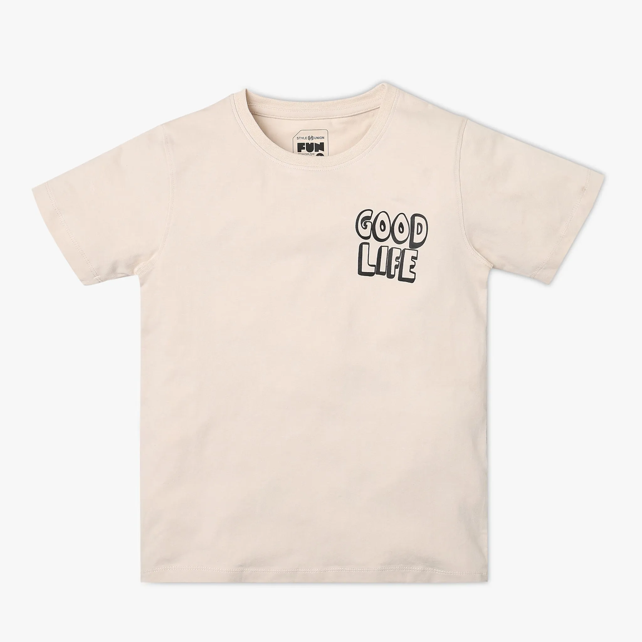 Boy's Regular Fit Printed T-Shirt