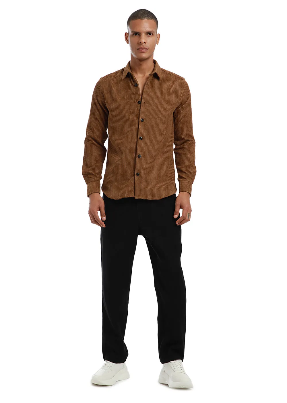 Bronze Corduroy Shirt