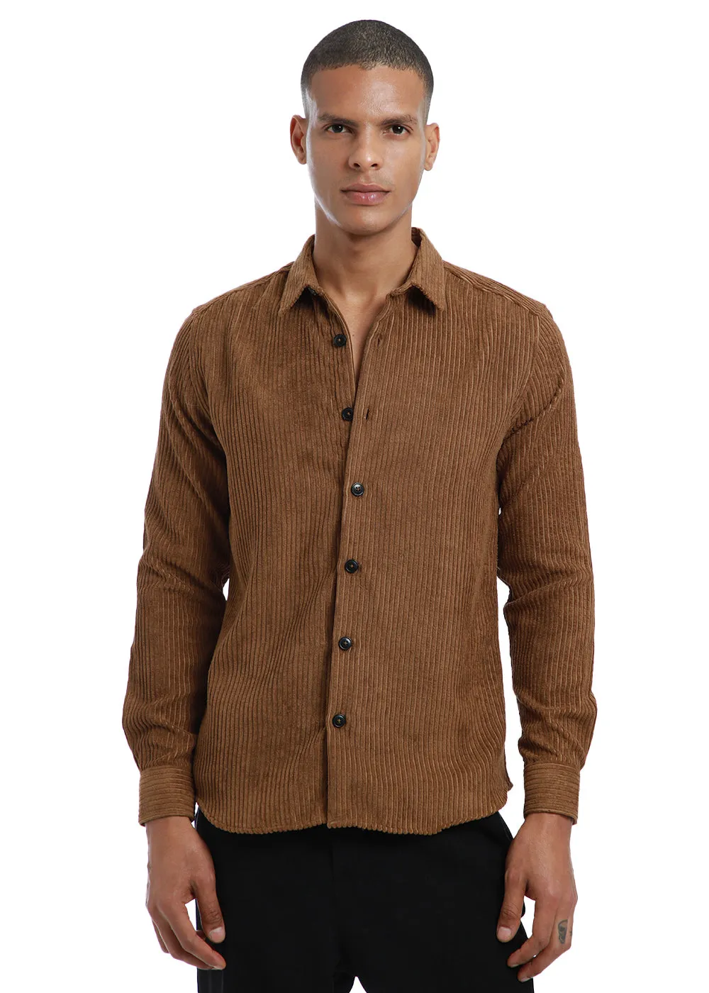 Bronze Corduroy Shirt