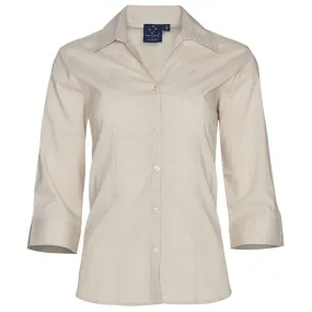 BS07Q Women's Teflon Executive 3/4 Sleeve Shirt