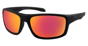 DD Axle - Satin Black/Grey, Red Fusion Mirrior Polarised