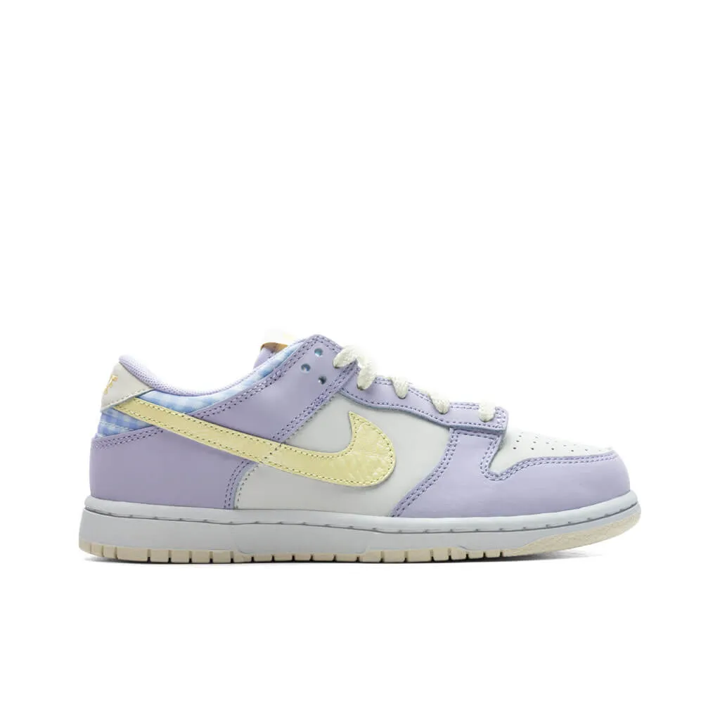 Dunk Low SE BP (PS) - Oxygen Purple/Citron Tint/Summit White