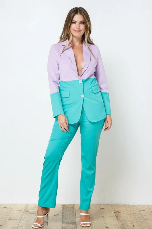 Favorite Boss Blazer Pant Set