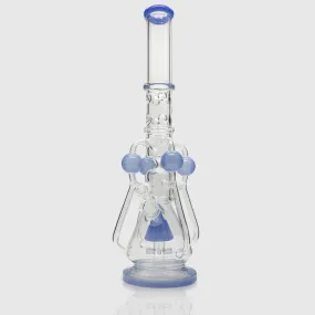 Four Conicle Glass Bong