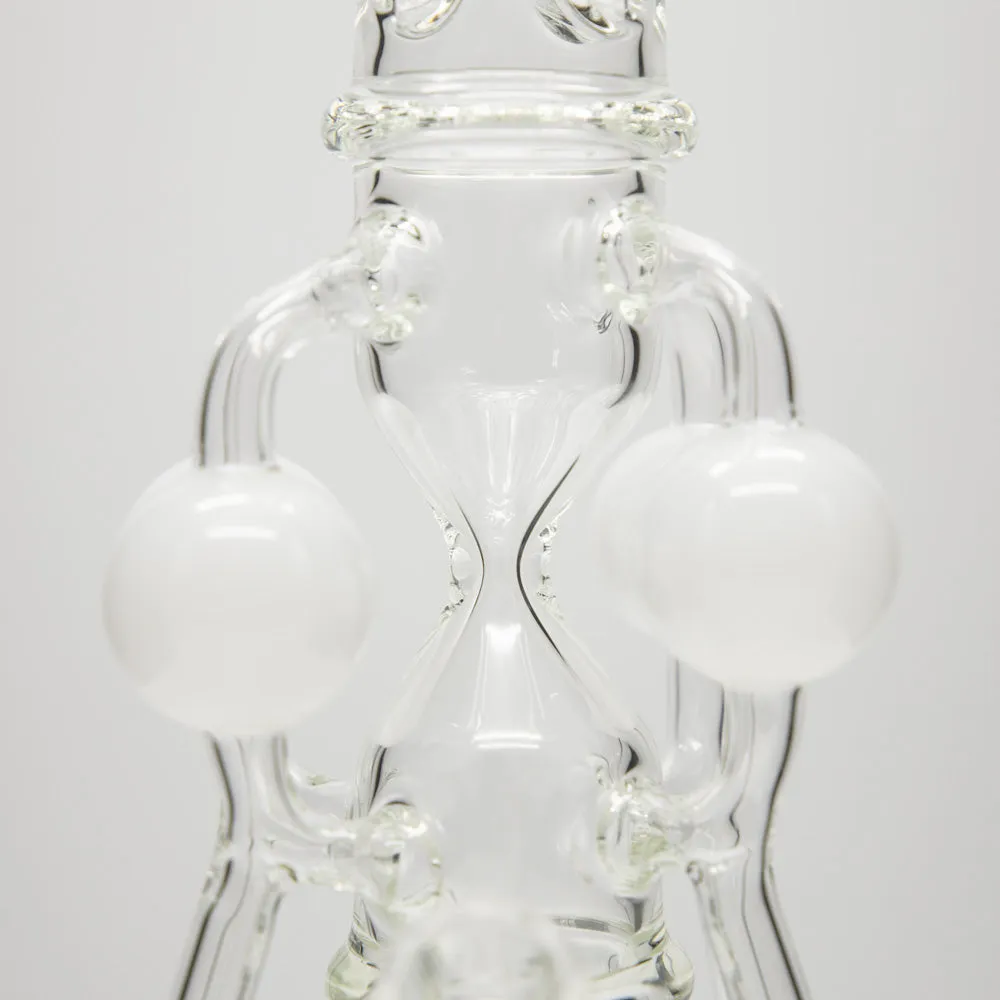 Four Conicle Glass Bong