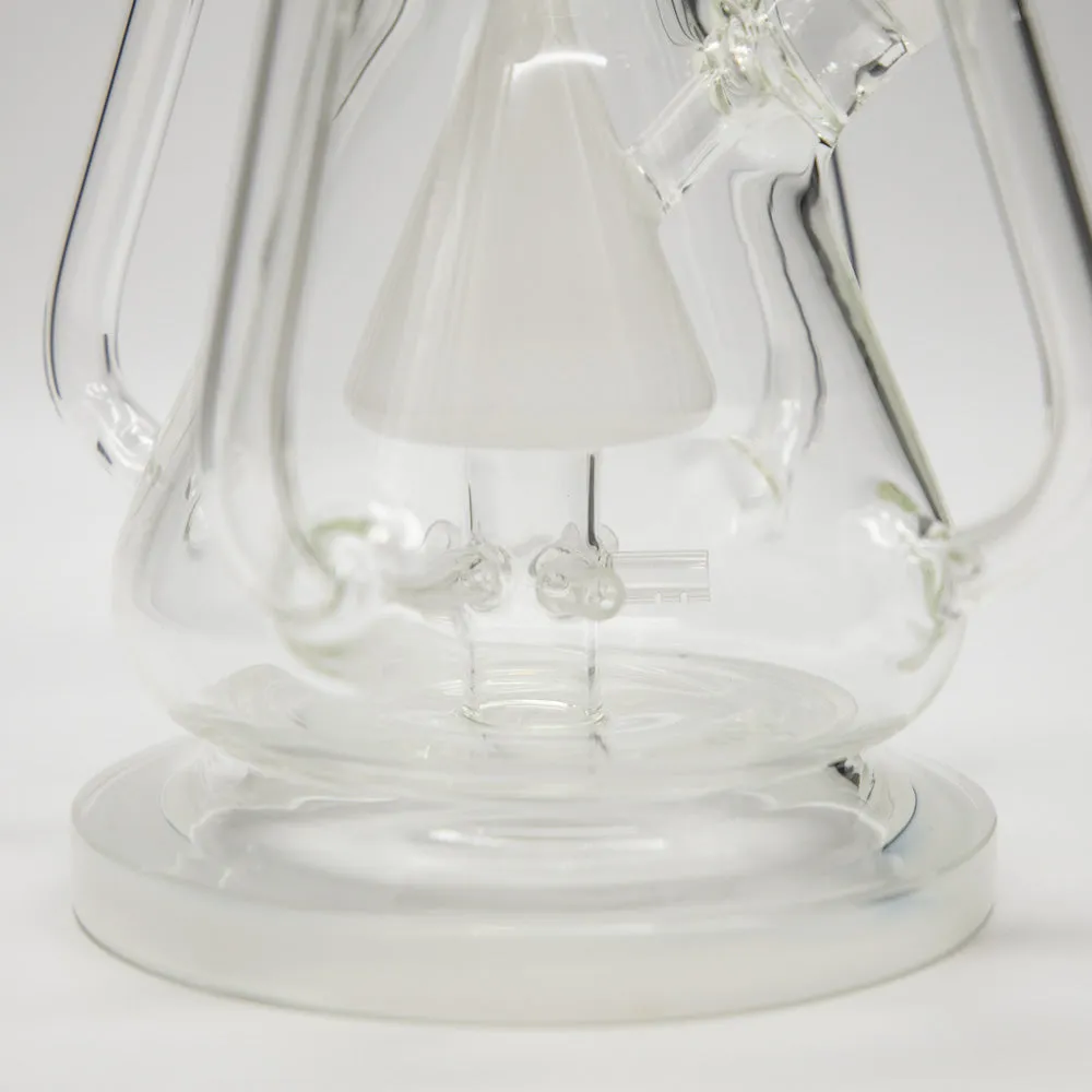 Four Conicle Glass Bong