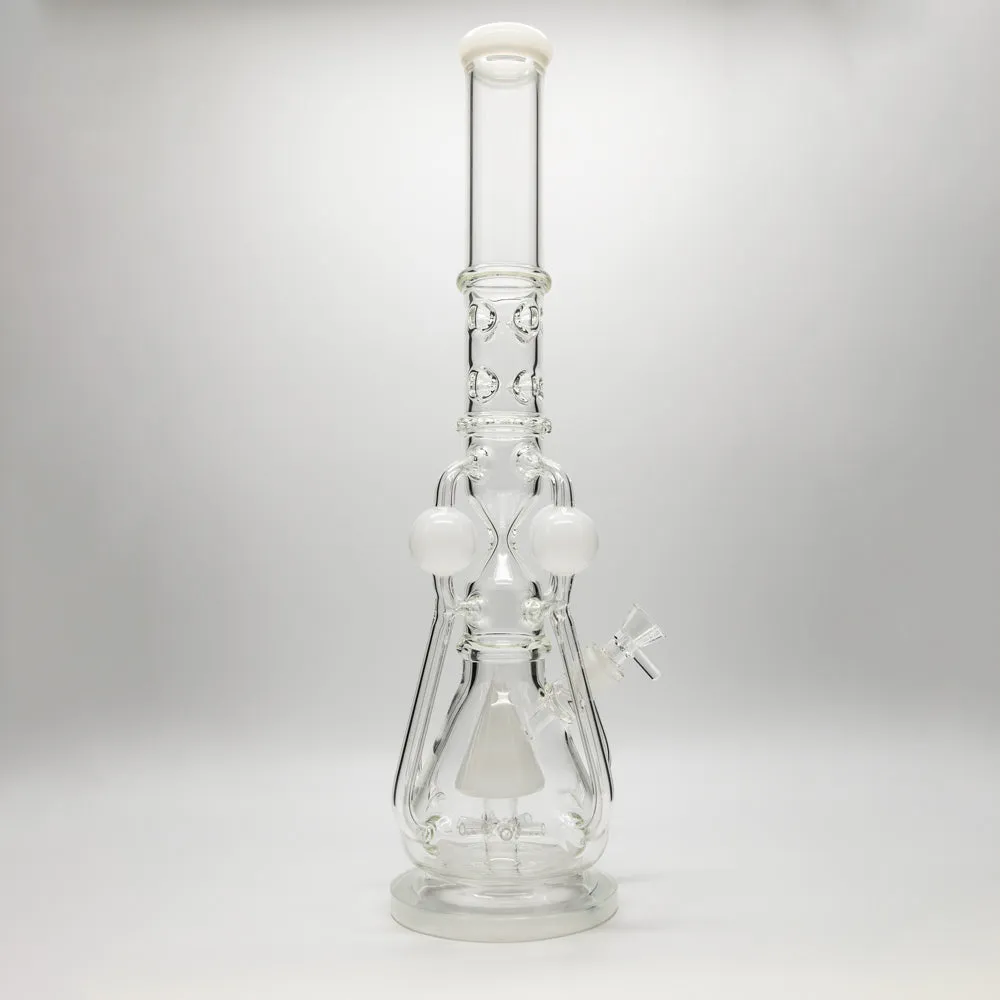 Four Conicle Glass Bong