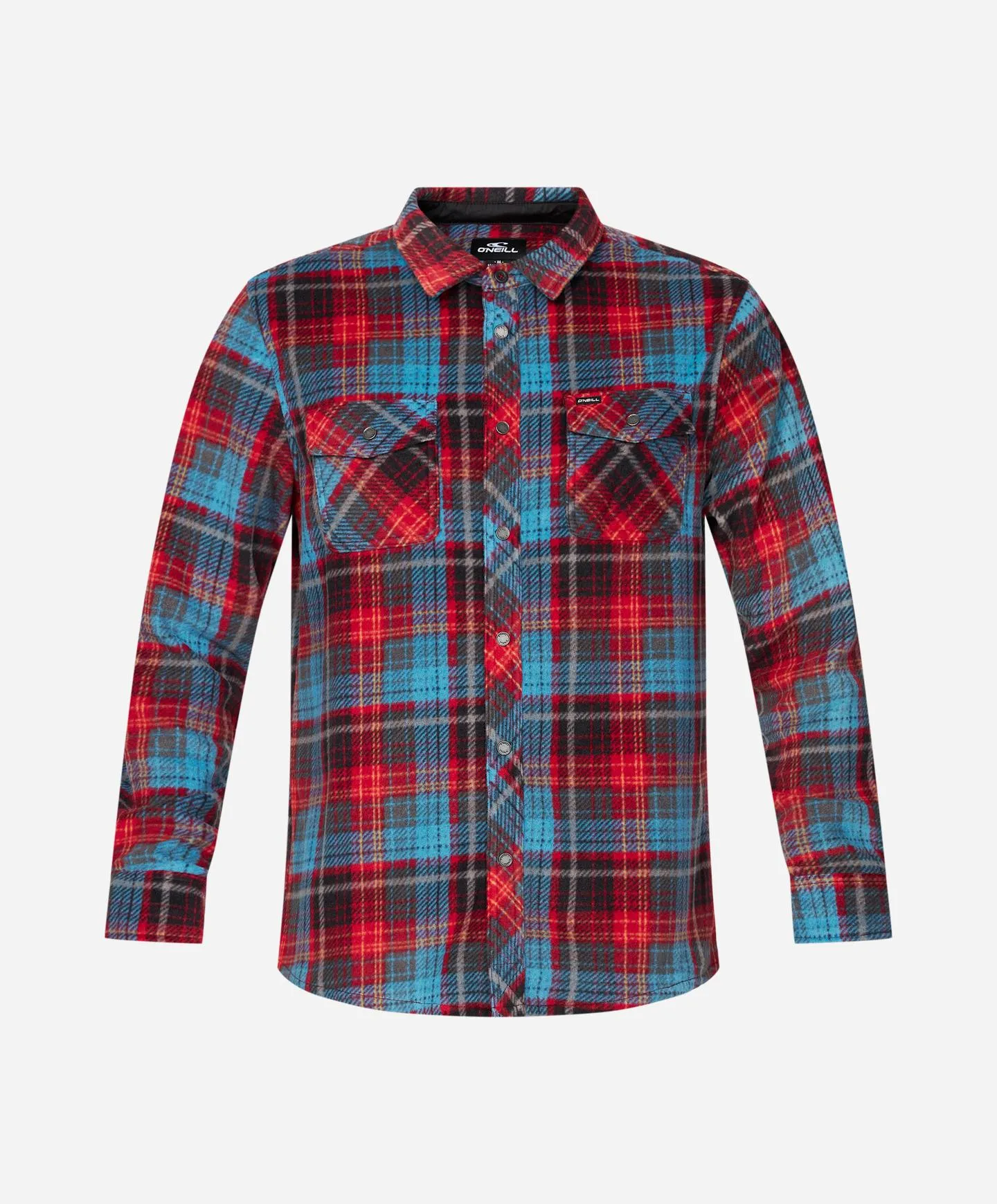 Glacier Plaid Superfleece Flannel Shirt - Red