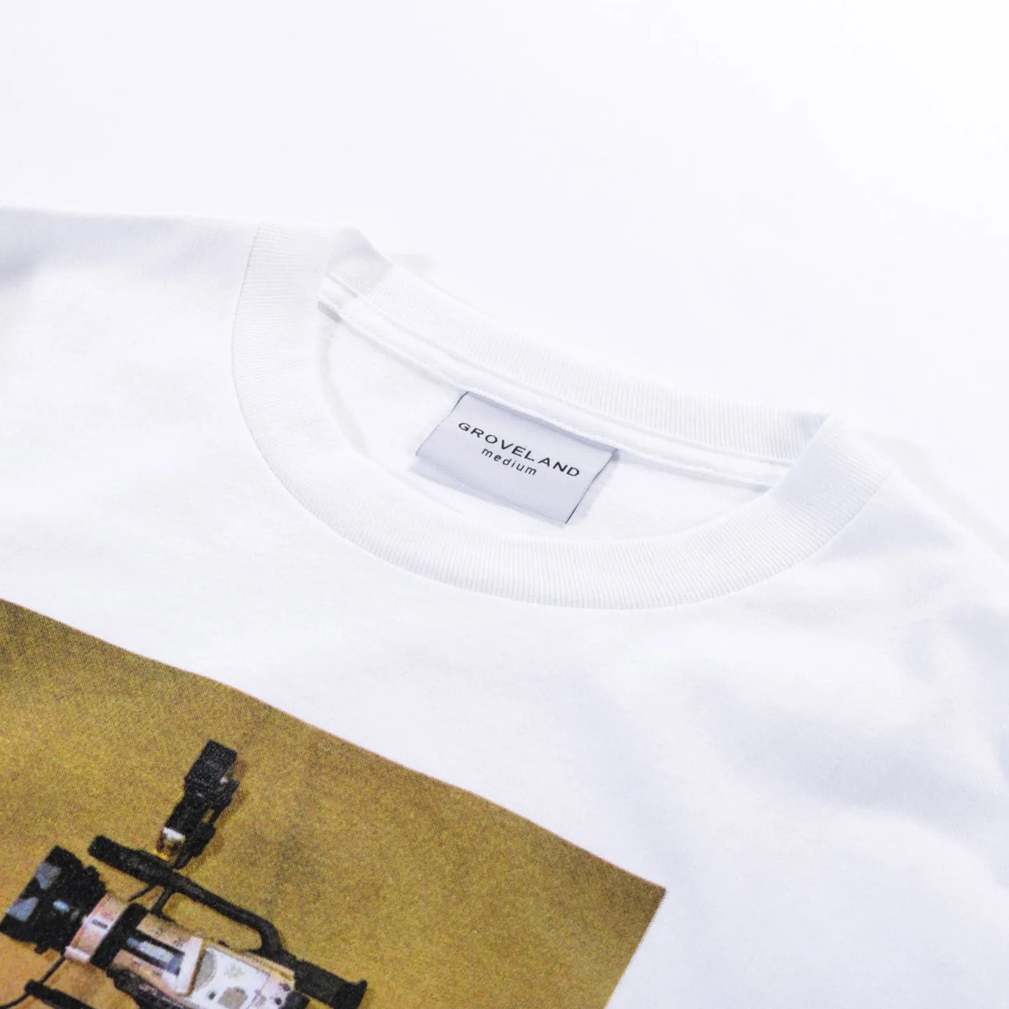 GROVELAND STEADY SUN L/S TEE WHITE