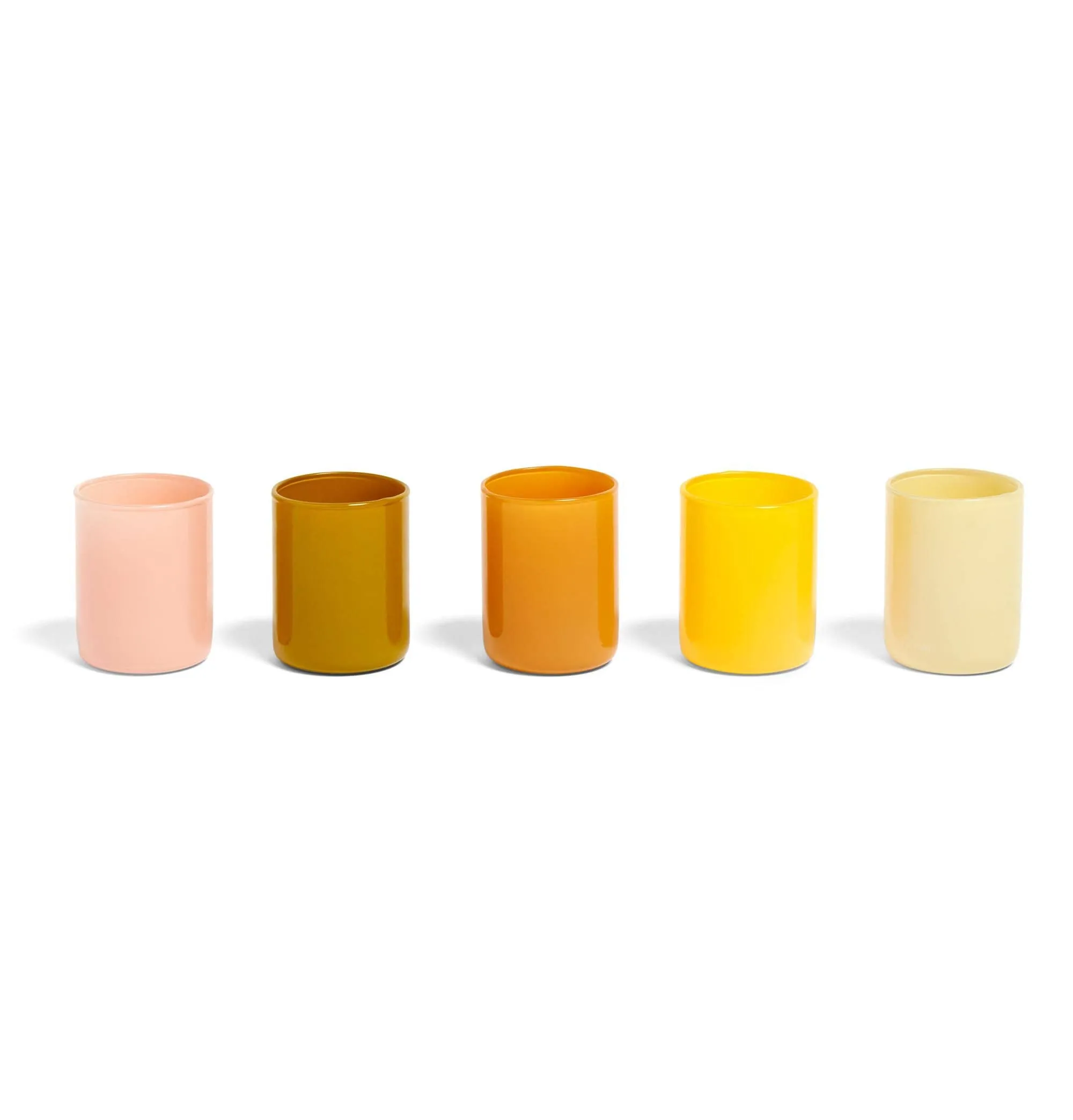 HAY Spot Votive – Set of 5 – Yellow