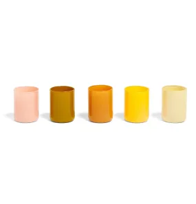 HAY Spot Votive – Set of 5 – Yellow