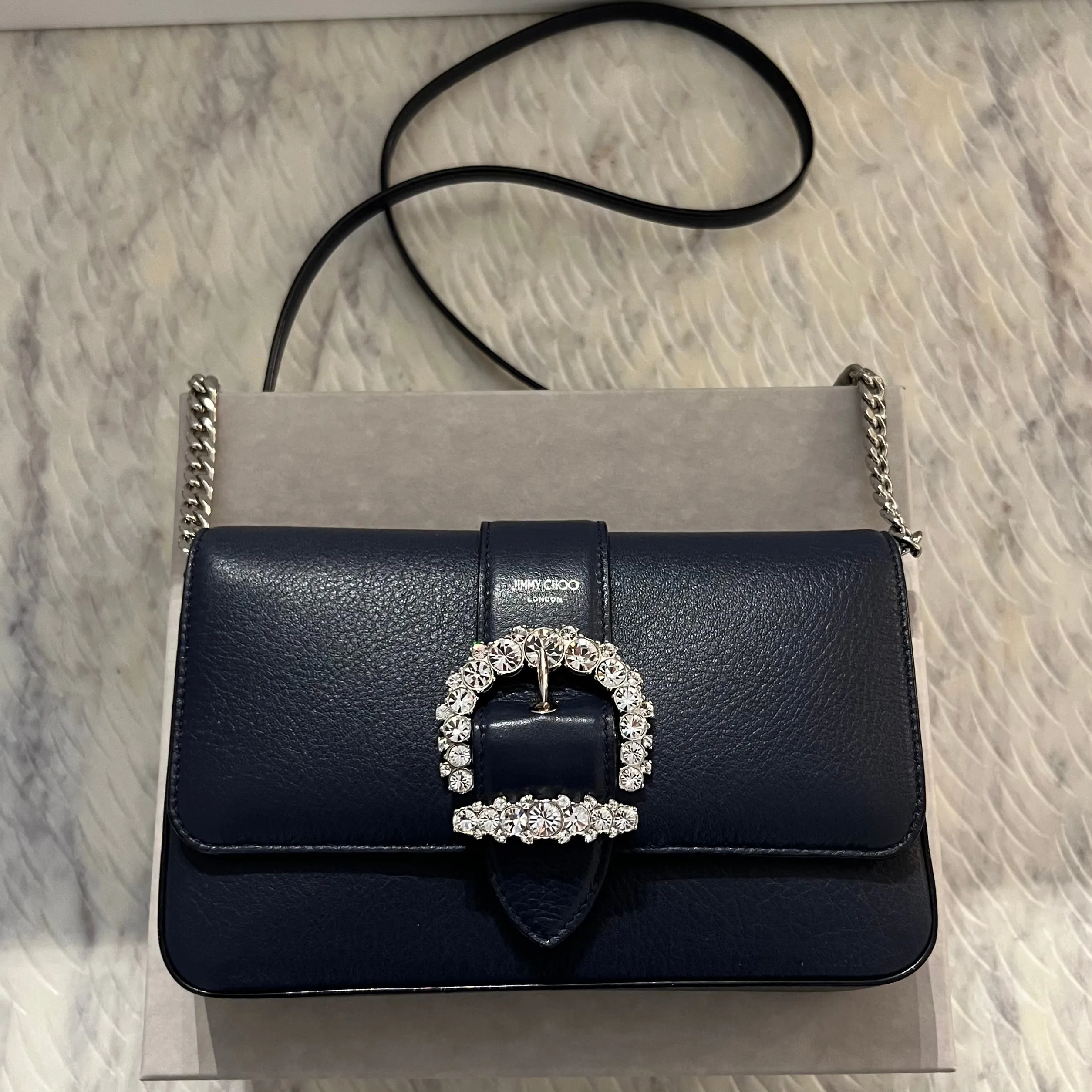 Jimmy Choo Cheri Wallet on Chain Bag