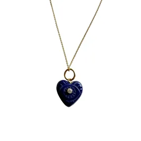 Lapis Evil Eye Heart