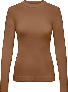 Leyla Mock Neck Pullover