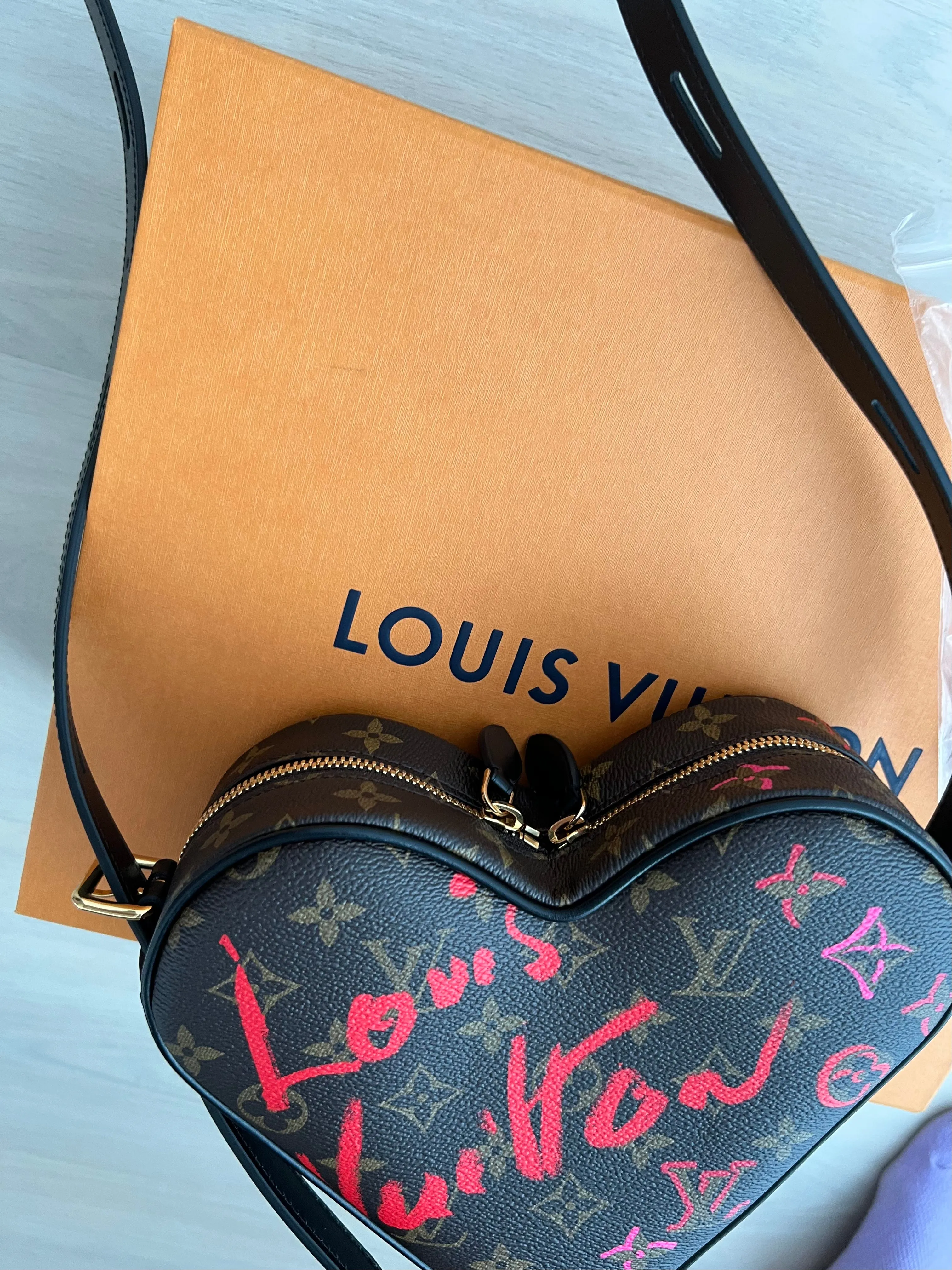 Louis Vuitton Fall In Love Sac de Couer Bag