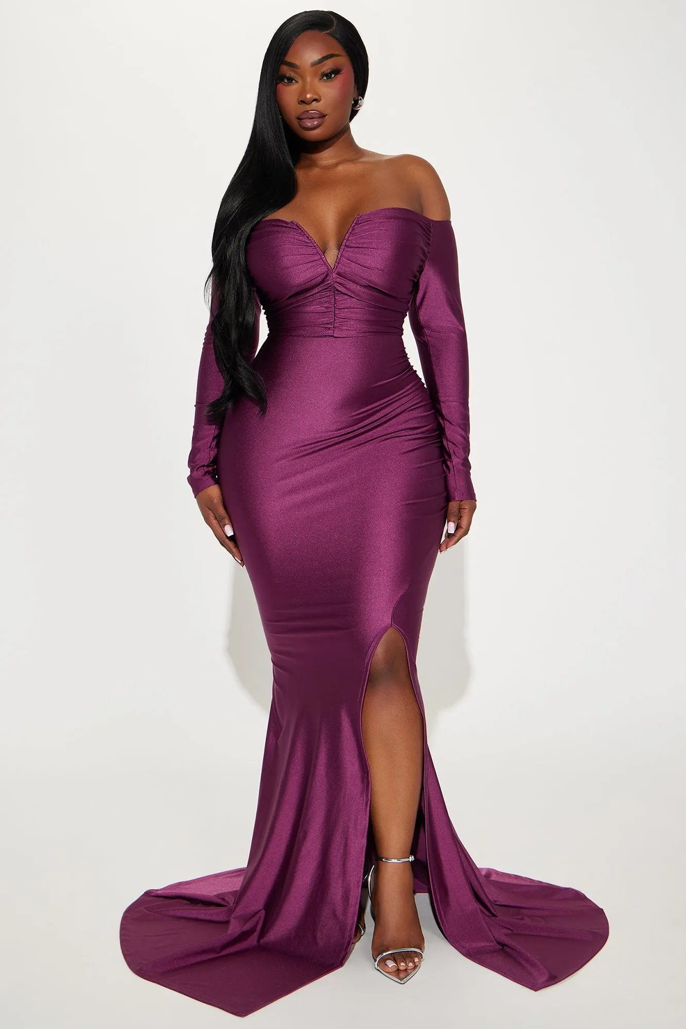 Need To Know Maxi Dress - Plum