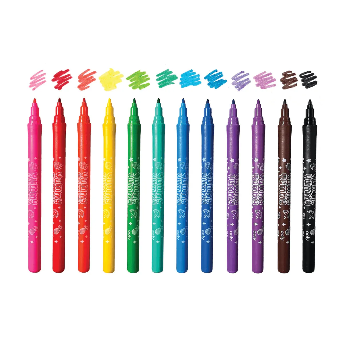 Ooly - Yummy Yummy Scented Markers - Set of 12