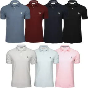 Original Penguin Mens 'Daddy 2' Pique Polo Shirt Organic Cotton