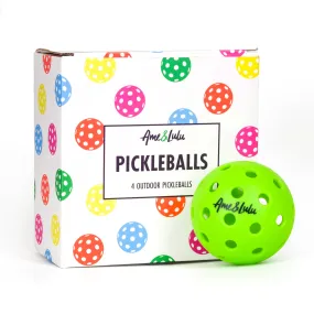 Pickleballs - Set of 4