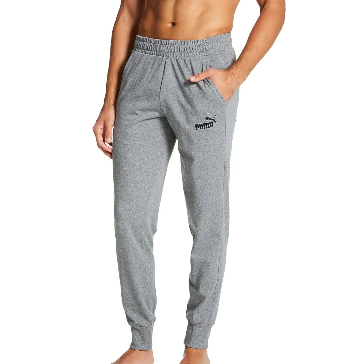 Puma Men's Essentials Jersey Joggers