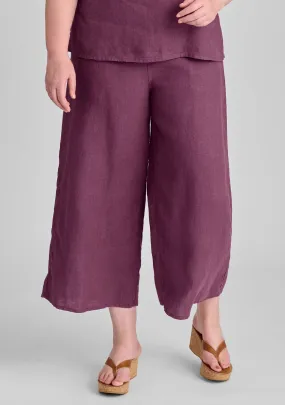 Sociable Flood - Wide Leg Linen Pants