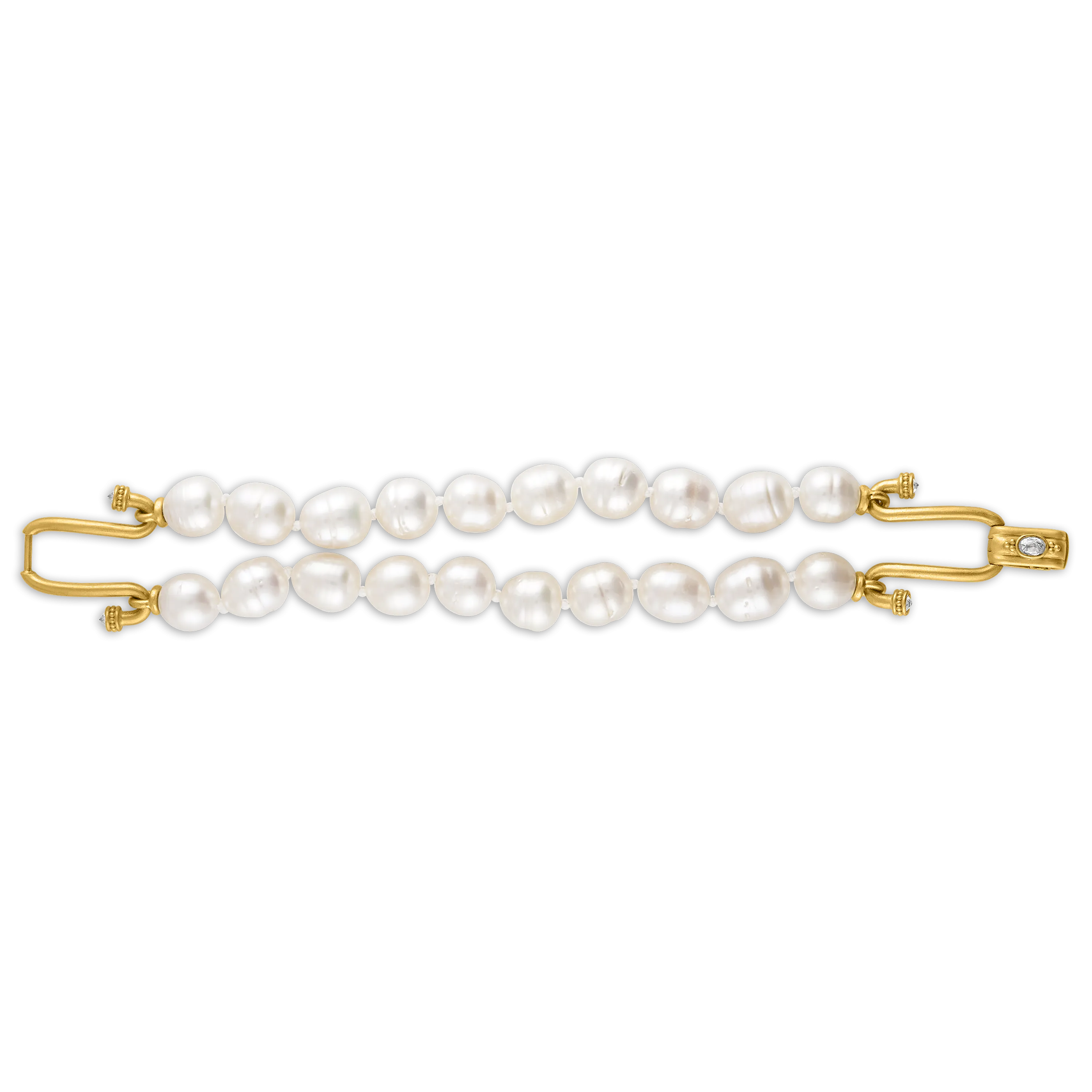 South Sea Pearl Tuba Terminal Bracelet