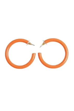 The Logan Hoop in Orange