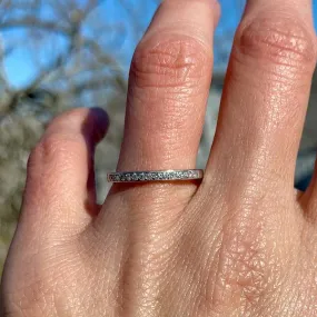 Vintage Diamond Wedding Band