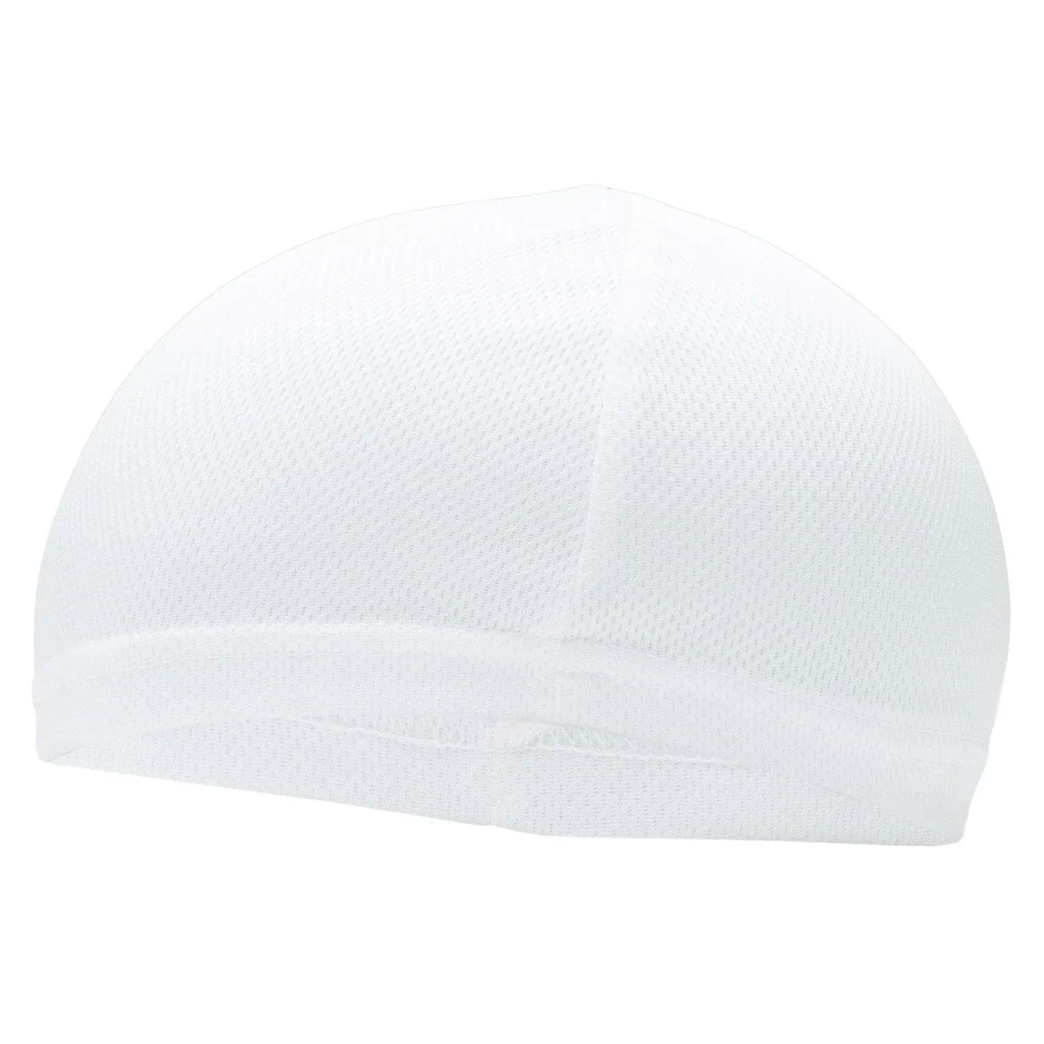 White Cycling Skullcap