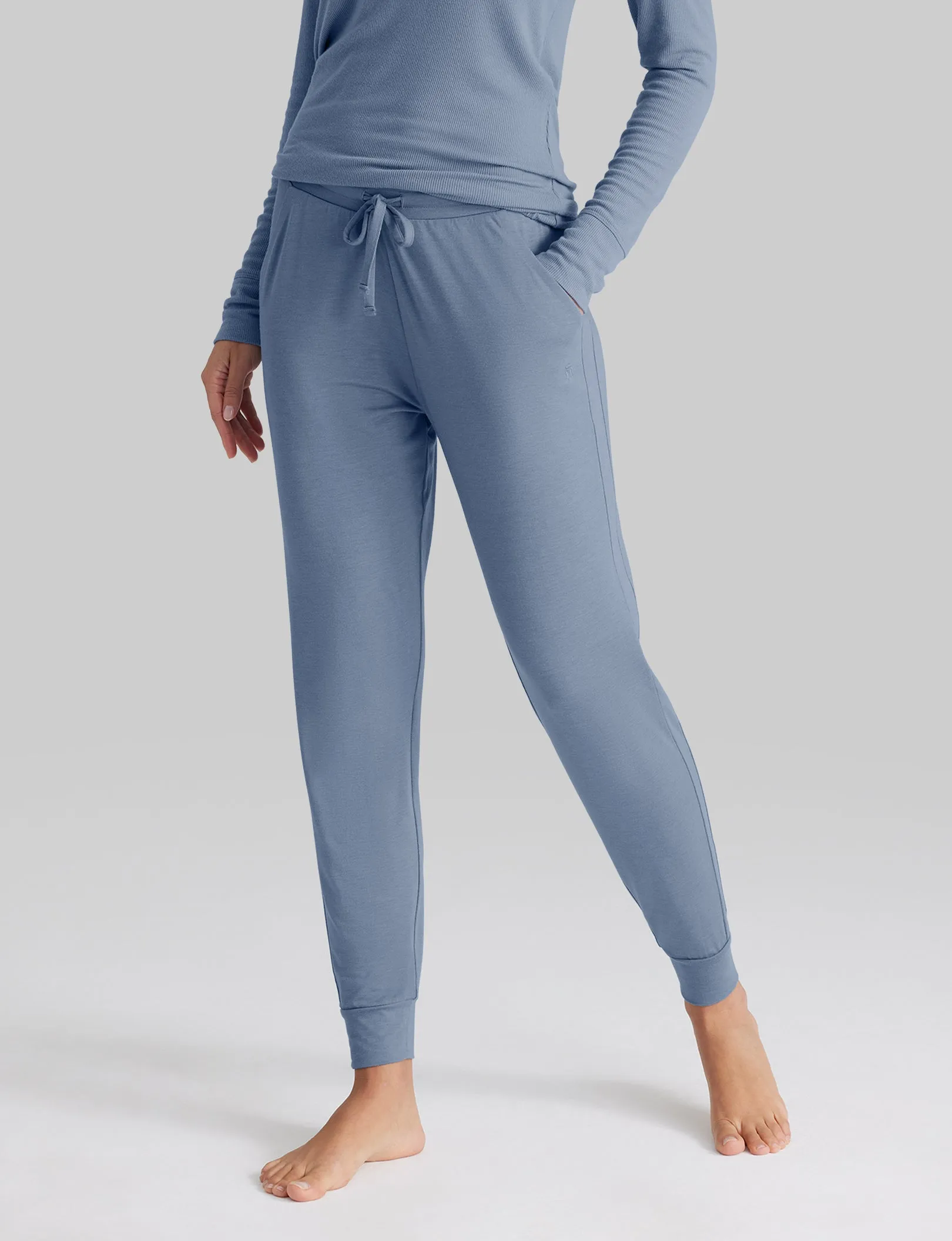 Women's Downtime Henley & Jogger Set